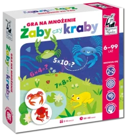 ŻABY CZY KRABY? GRA NA MNOŻENIE KAPITAN NAUKA