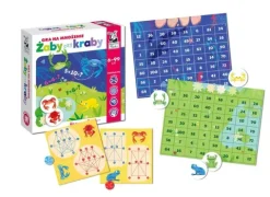 ŻABY CZY KRABY? GRA NA MNOŻENIE KAPITAN NAUKA
