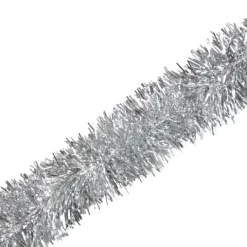 Łańcuch choinkowy srebrny 200 cm
