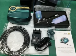 Aerograf z kompresorem airbrush 12V 1.5/2A