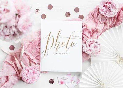 Album na zdjęcia Precious moments biały 22 kartki