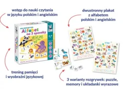 Alfabet na 3 sposoby. Gra edukacyjna Kapitan nauka
