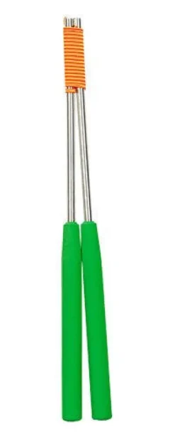 Aluminiowe kije do diabolo 32,5cm kolor ZIELONY Henry`s