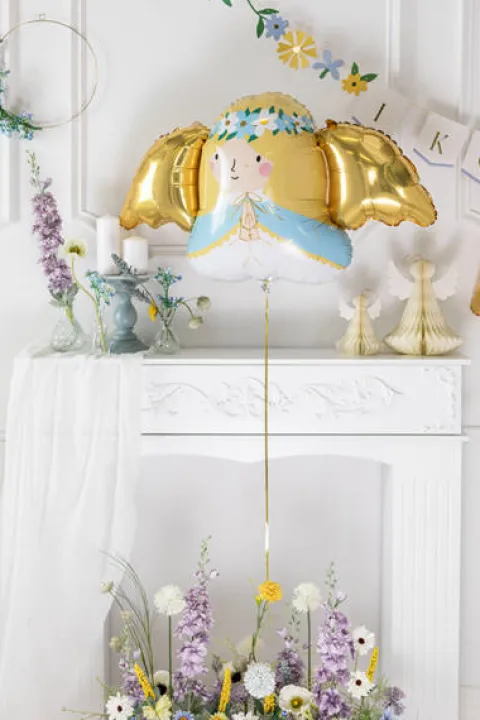 Aniołek balon foliowy 103x58 cm