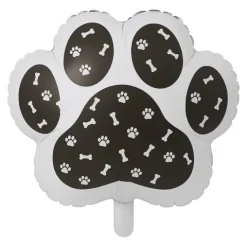 Łapa psia łapka balon foliowy 50 cm czarna