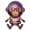 Astronauta Kosmonauta MAŁPKA balon foliowy 66x92 cm