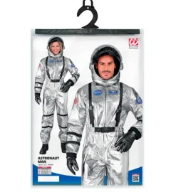 Astronauta srebrny strój dla dorosłych