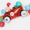 Auto czerwone balon foliowy 111x63 cm