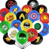 AVENGERS balony gumowe z nadrukiem 15 szt. mix