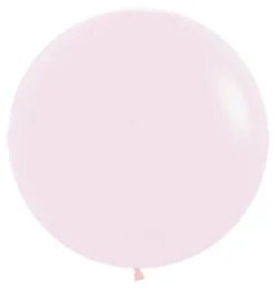 Balon 24 cale Sempertex Solid 1 szt. Pastel Pink