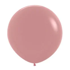 Balon 24 cale Sempertex Solid 1 szt. Rosewood