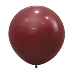 Balon 24 cale Sempertex Solid 1 szt. Merlot