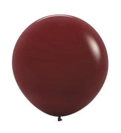 Balon 24 cale Sempertex Solid 1 szt. Merlot