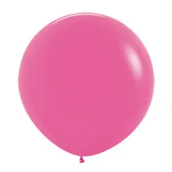 Balon 24 cale Sempertex Solid 1 szt. Fuchsia