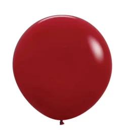 Balon 24 cale Sempertex Solid 1 szt. Imperial Red