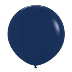 Balon 24 cale Sempertex Solid 1 szt. Navy Blue