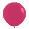 Balon 24 cale Sempertex Solid 1 szt. Raspberry