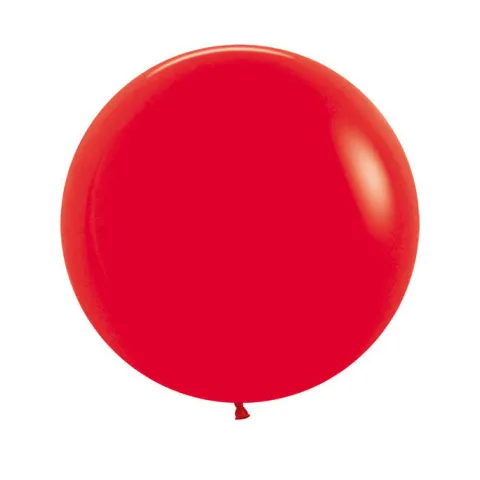 Balon 24 cale Sempertex Solid 1 szt. Red