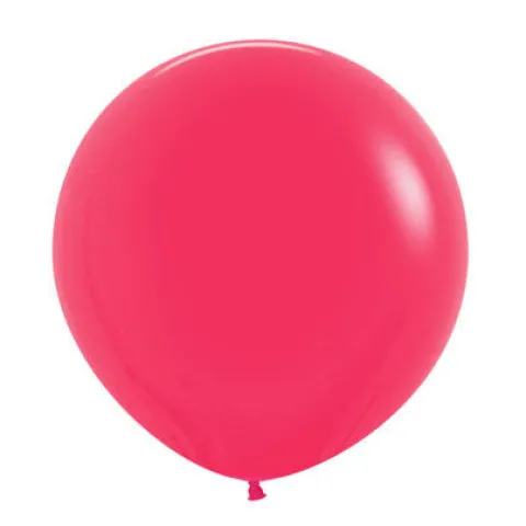 Balon 24 cale Sempertex Solid 1 szt. Raspberry