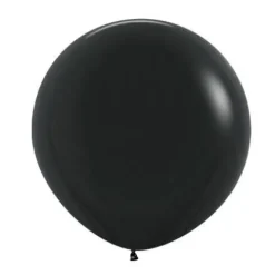 Balon 24 cale Sempertex Solid 1 szt. Black