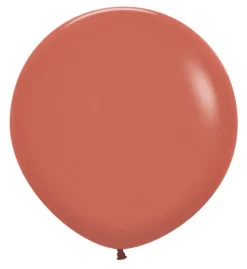 Balon 24 cale Sempertex Solid 1 szt. Terracotta