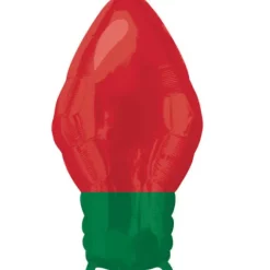 Balon Bożonarodzeniowa lampka 55 cm