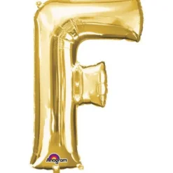Balon foliowy Anagram Maxi Literka Złoty