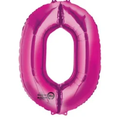 Balon foliowy Anagram Maxi Cyfra Różowy