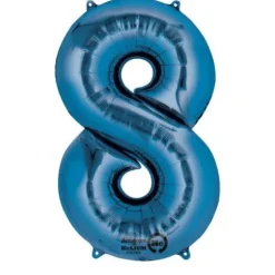 Balon foliowy Anagram Maxi Cyfra Niebieski