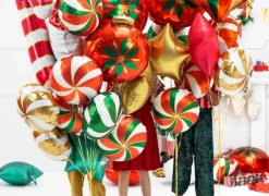 Balon foliowy Cukierek Świąteczny 35 cali