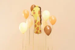 Balon foliowy CYFRA 1 ŻYRAFA 42 x 90 cm