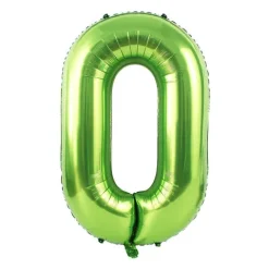 Balon foliowy CYFRA ZIELONA 40" 85 cm