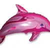 Balon foliowy Delfin różowy 24 cale