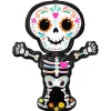 Balon foliowy halloween holograficzny Dia de los Muertos 66 x 86 cm