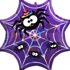 Balon foliowy halloween Pajęczyna 55 cm