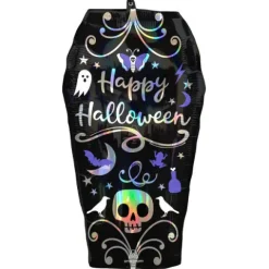 Balon foliowy halloween Trumna 38 x 68 cm