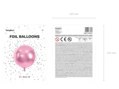 Balon foliowy metalizowany ORBZ 40cm 1 szt.