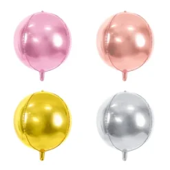 Balon foliowy metalizowany ORBZ 40cm 1 szt.