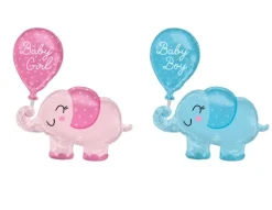 Balon foliowy Słonik Baby Shower 78 cm 31 cali Anagram