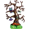 Balon foliowy stojący DRZEWO HALLOWEEN 111 x 157 cm