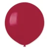 Balon Gemar jednokolorowy 19 cali 25 szt. Burgund