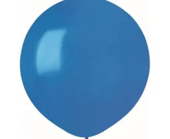 Balon Gemar jednokolorowy 19 cali 50 szt. Niebieski