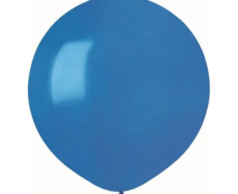 Balon Gemar jednokolorowy 19 cali 50 szt. Niebieski