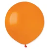 Balon Gemar jednokolorowy 19 cali 25 szt. pomarańczowy