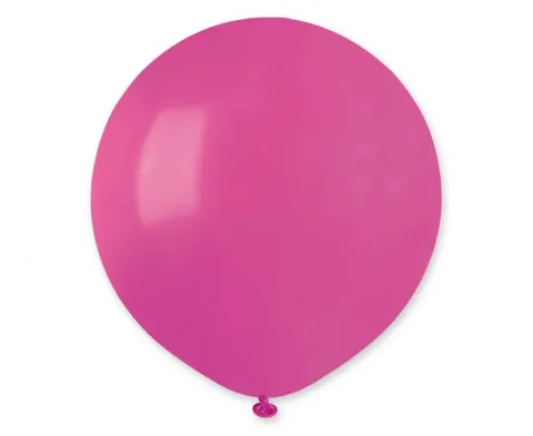 Balon Gemar jednokolorowy 19 cali 25 szt. fuksja