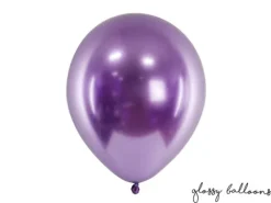 Balon Glossy 30 cm (jak Shiny Chrome) błyszczący 1 szt.