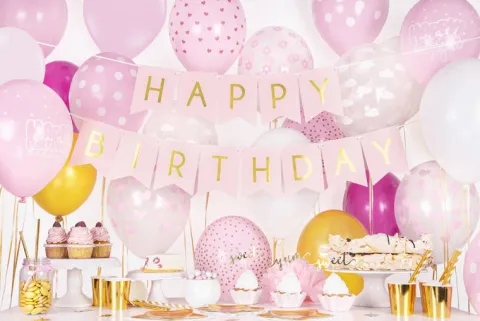 Balon gumowy Chmurki Crystal Clear 30 cm 1 szt.