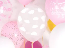 Balon gumowy Chmurki Crystal Clear 30 cm 1 szt.
