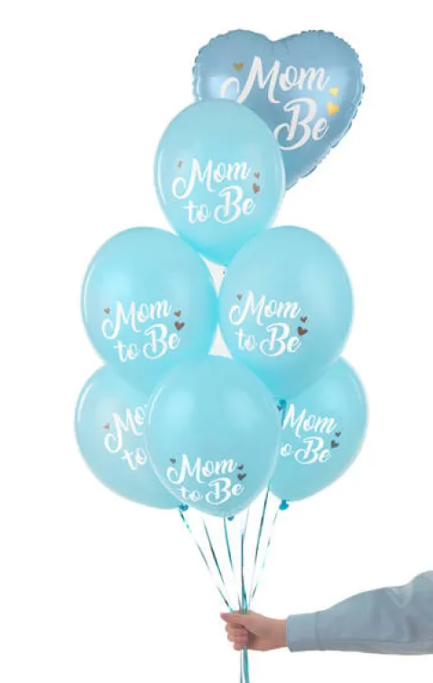 Balon gumowy MOM TO BE 12" 1 szt.