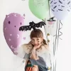 Balon HALLOWEEN Nietoperze Czarownica 30 cm 1 szt. mix